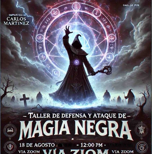 taller de defensa y ataque de magia negra con carlos martínez