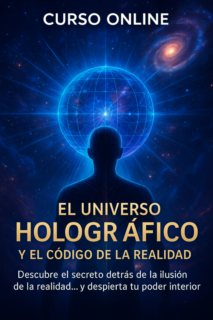universo holográfico,curso online conciencia,física cuántica y espiritualidad,despertar espiritual,mente cuántica,simulación holográfica,glándula pineal,realidad cuántica,codificación del universo,cursos metafísicos,holografía del cosmos,curso mente cuántica,manifestación cuántica,código de la realidad,alquimia espiritual,consciencia superior