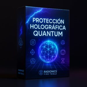 Protección holográfica,Quantum Radionics Fire Toolz,plantillas radiónicas,defensa energética,magia negra,ataques psíquicos,universo holográfico,radiónica avanzada,escudo cuántico,bloqueo EMF,anti brujería,tasas Malcolm Rae,cortafuegos psiónico,protección 5G,plantillas quantum