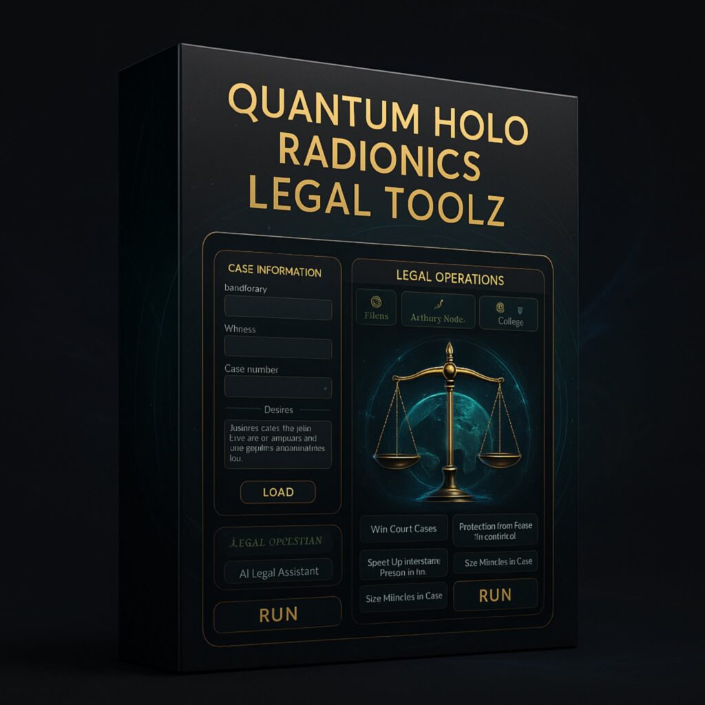 programa quantum holo radionics legal toolz para asuntos legales