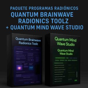 paquete radiónico cuántico,quantum brainwave radionics toolz,quantum mind wave studio,software radiónico,frecuencias cerebrales,ondas cerebrales,meditación cuántica,relajación profunda,enfoque mental,bienestar energético,universo holográfico,física cuántica,sonidos binaurales,terapia de sonido,radiónica avanzada