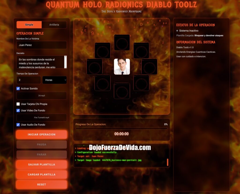 quantum holo radionics diablo toolz