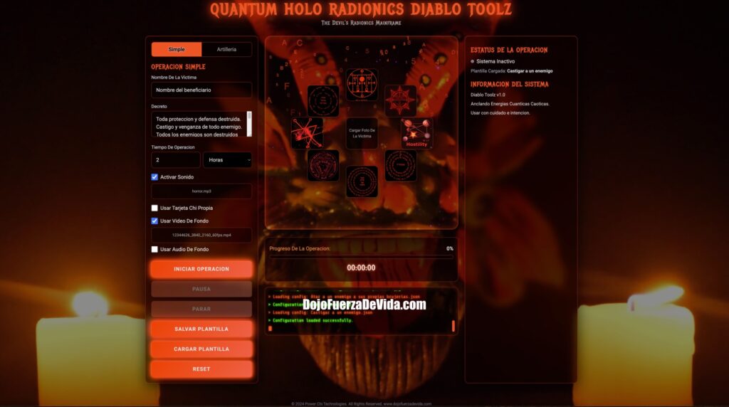 quantum holo radionics diablo toolz
