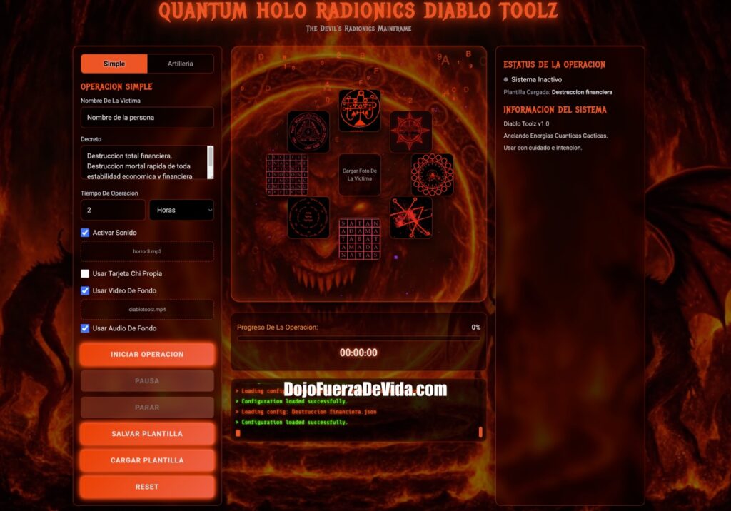 quantum holo radionics diablo toolz