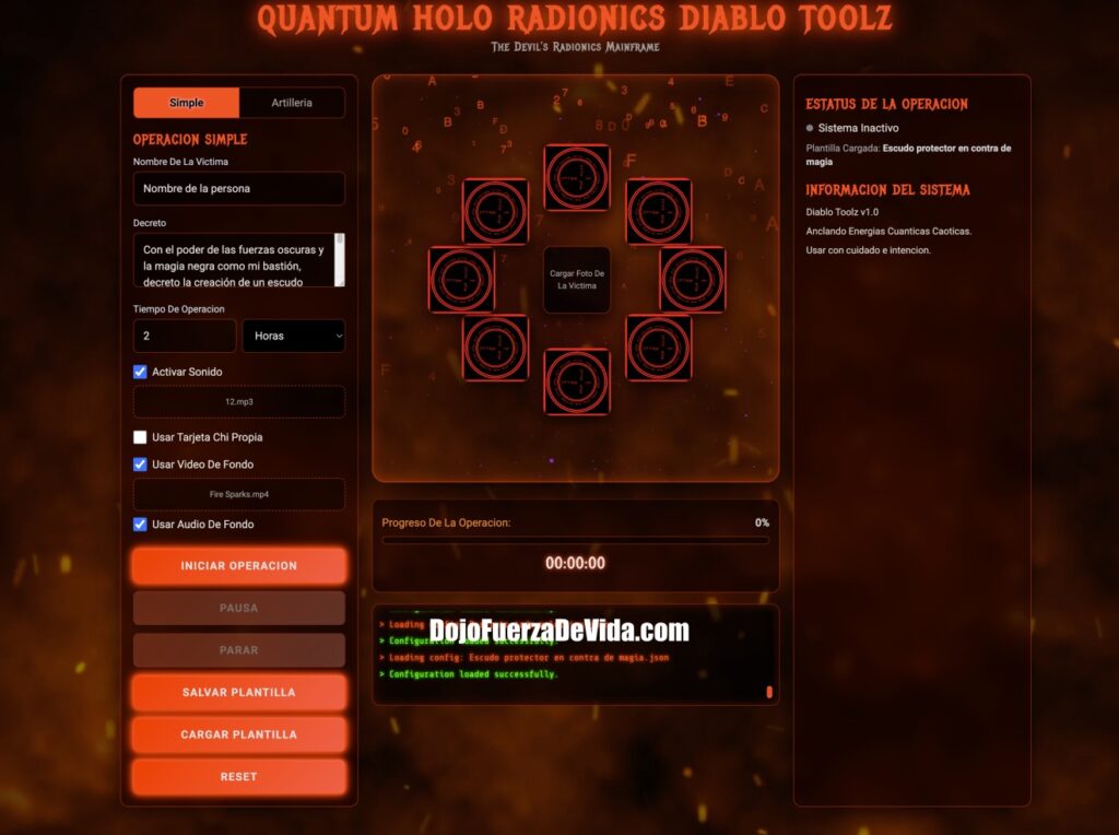 quantum holo radionics diablo toolz
