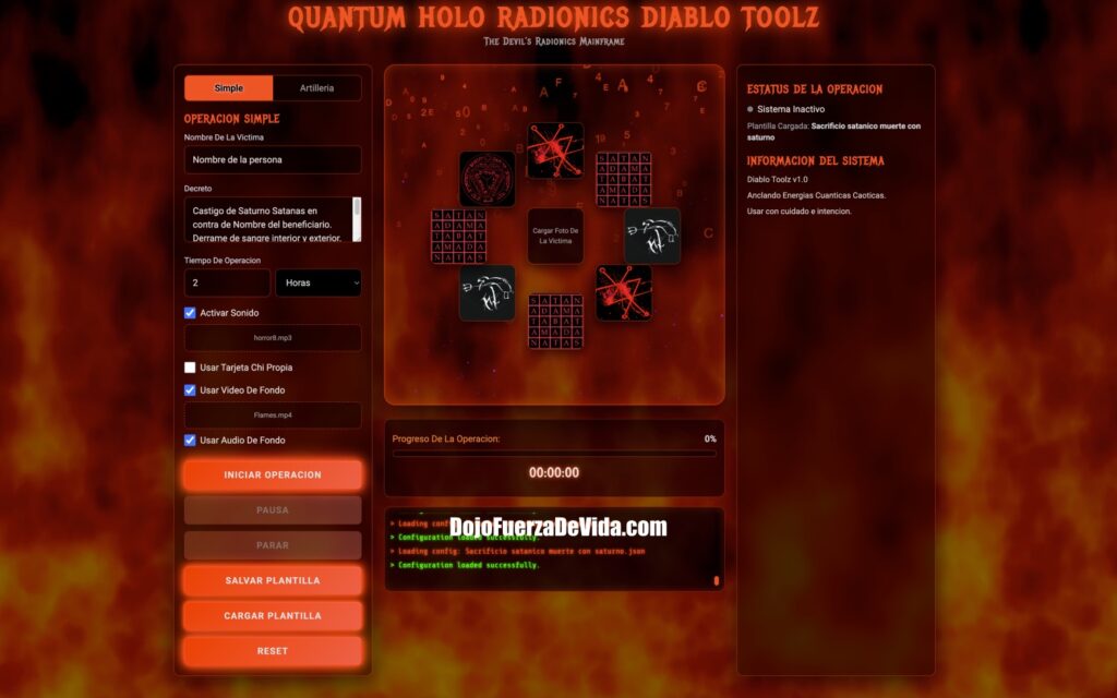 quantum holo radionics diablo toolz