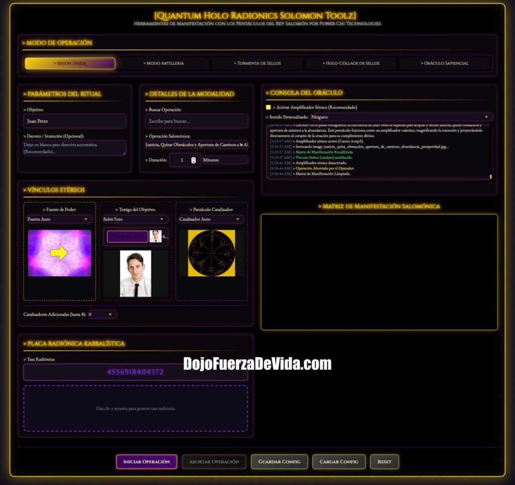 programa quantum holo radionics solomon toolz