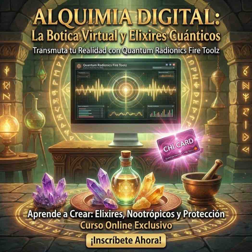 curso alquimia digital: la botica virtual y la ciencia de los elixires cuánticos