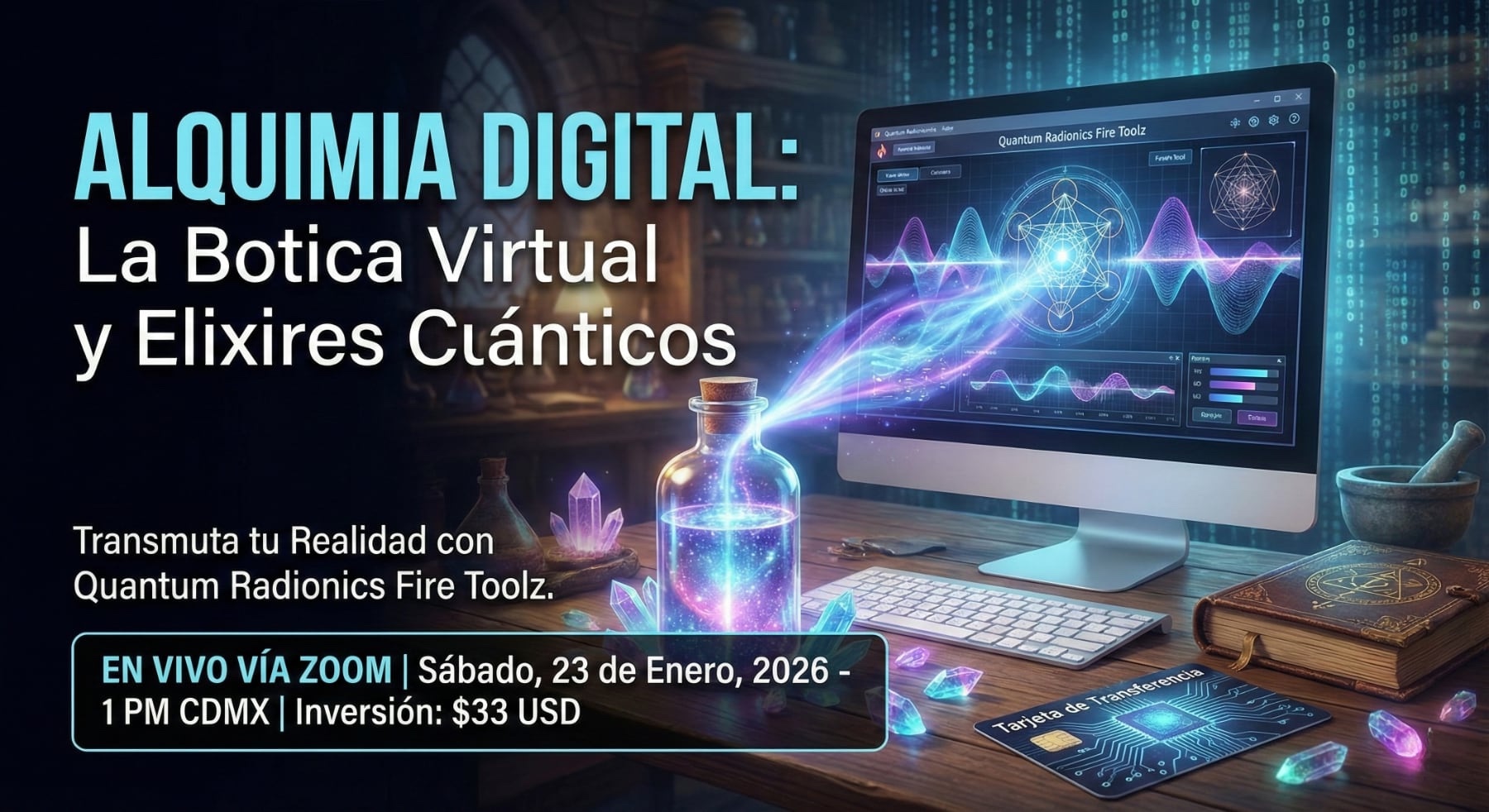 alquimia digital,quantum radionics fire toolz,curso de radiónica,homeopatía digital,elixires cuánticos,medicina informacional,biohacking espiritual,memoria del agua,sanación cuántica,códigos grabovoi,cargar cristales,protección energética,frecuencias curativas,radiónica software,remedios vibracionales,Carlos Martínez,transmutación energética,física cuántica y espiritualidad,karl welz,orgonita,orgon,radionica,radiestesia,poderchi