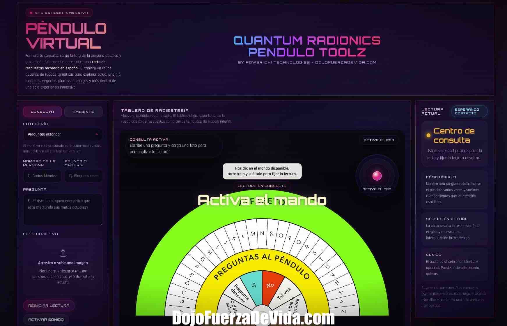 radiestesia digital,quantum radionics,péndulo virtual,software de radiestesia,péndulo toolz,péndulo hebreo digital,sanación energética,72 nombres de dios,biómetro de bovis,chakras,terapias holísticas,oráculo digital,radiónica windows,flores de bach,limpieza energética,péndulo para pc