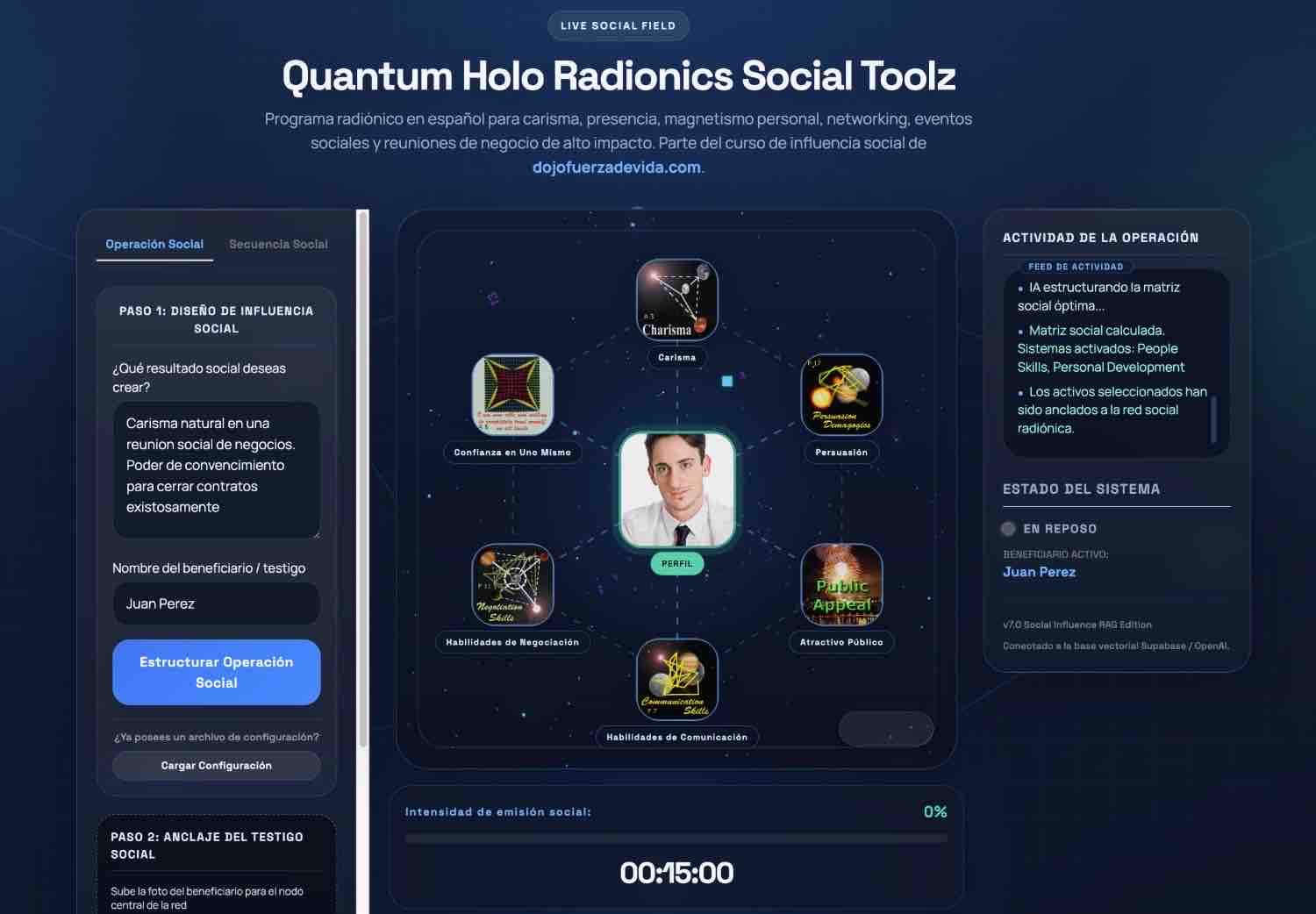 Programa Holo Radionics Social Toolz,software radiónico social,app de carisma personal,magnetismo personal software,programa de influencia social,software de liderazgo y carisma,app para atraer personas,software de networking,programa de autoridad profesional,app de seducción elegante,software para hablar en público,programa de presencia social,app de popularidad social,software de atracción digital,programa de seguridad en negociaciones,software radiónico para reuniones,programa de impacto en entrevistas,app de reconciliación afectiva,software de armonía romántica,programa de influencia empática
