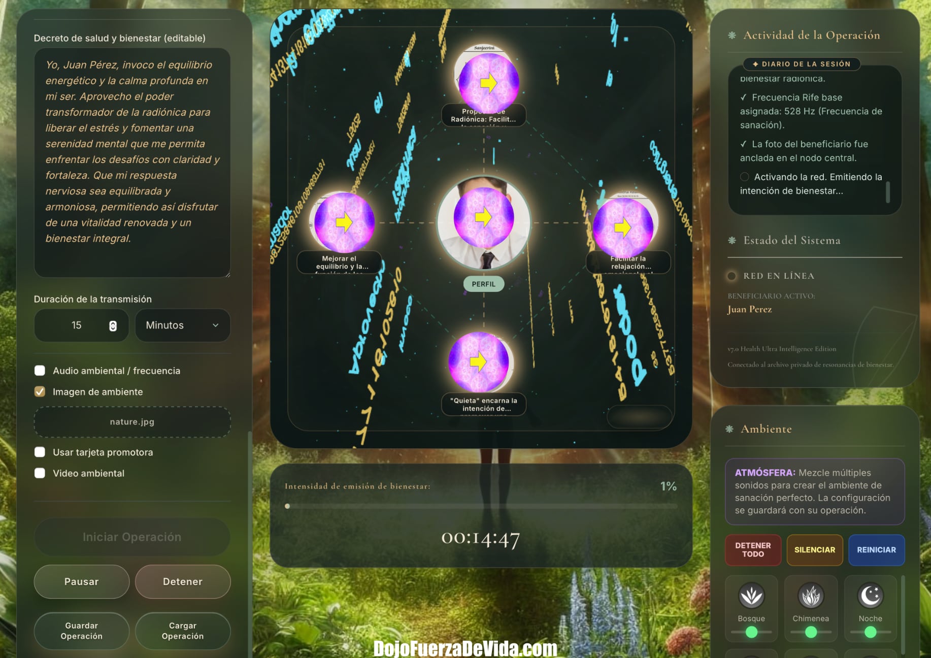programa quantum holo radionics health ultra toolz