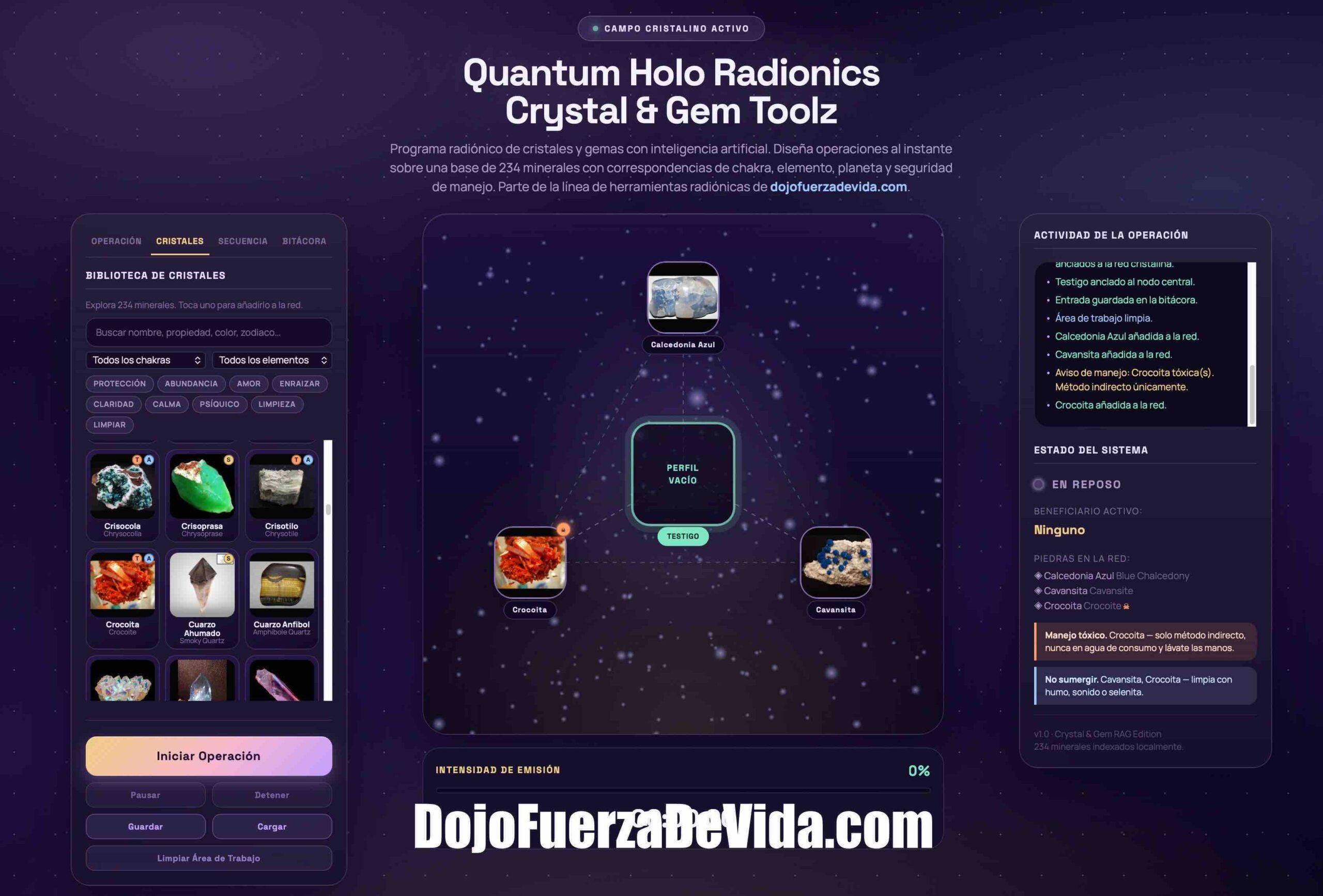 Quantum Holo Radionics Crystal &amp; Gem Toolz,programa radiónico,software radiónico,radiónica con cristales,programa de cristales y gemas,cristales con inteligencia artificial,redes cristalinas,rejillas de cristales,operaciones radiónicas,cristales para manifestación,frecuencias binaurales,decretos radiónicos,secuencia Fibonacci,testigo radiónico,biblioteca de cristales,propiedades de los cristales,correspondencias minerales,chakras y cristales,gemas espirituales,cristaloterapia espiritual,programación de cristales,energía de los cristales,radiónica holográfica,software metafísico,herramientas de manifestación,bitácora cristalina,programa para Windows y Mac,aplicación de escritorio radiónica,Fire Toolz,Dojo Fuerza de Vida,Power Chi Technologies