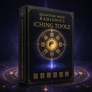 Quantum Holo Radionics iChing Toolz — caja 3D del programa