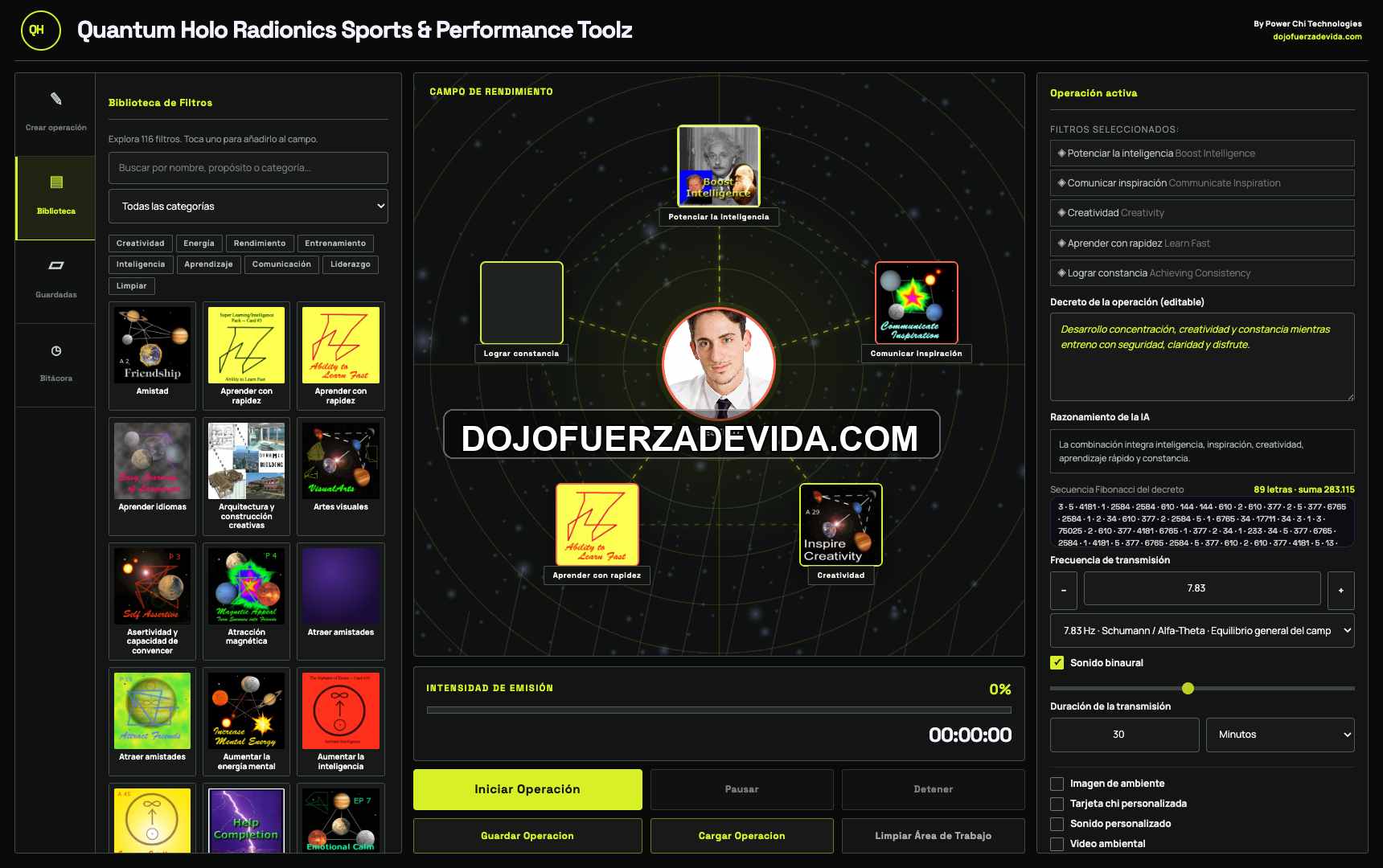Sports Performance Toolz biblioteca de filtros Biblioteca de 116 filtros para creatividad, deporte, aprendizaje y habilidades sociales