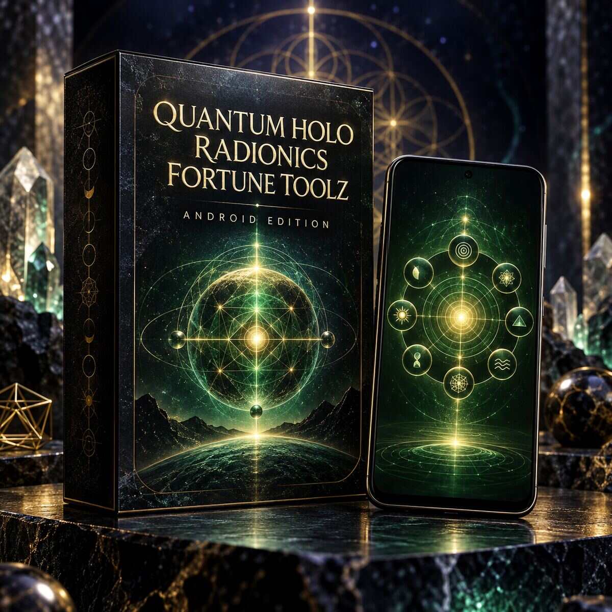 Quantum Holo Radionics Fortune Toolz Android en teléfono y tableta