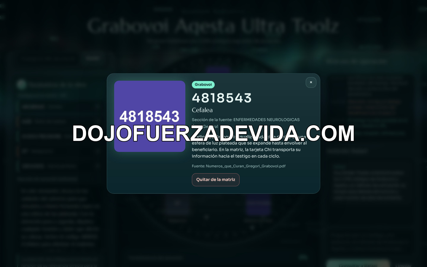 03 Code Card Modal Watermarked Quantum Radionics Grabovoi Agesta Ultra Toolz - 03 code card modal watermarked